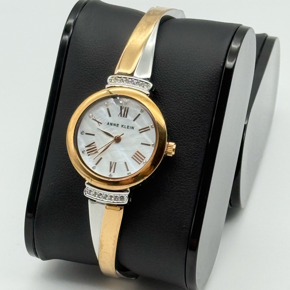 Anne Klein Gold and Silver Classic Watch